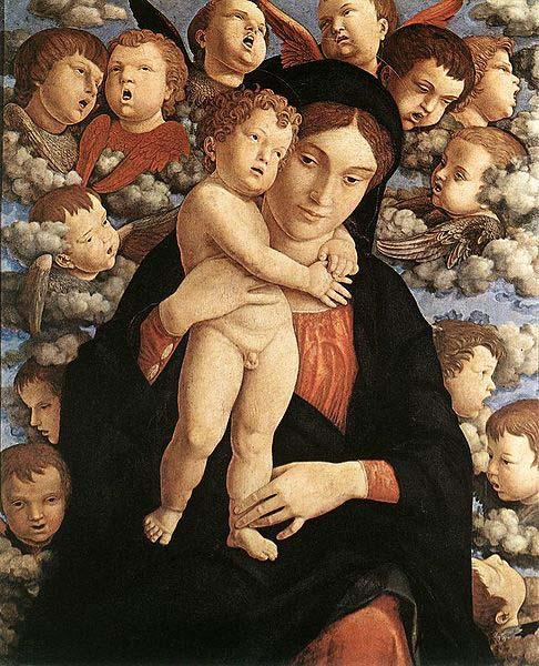 Andrea Mantegna The Madonna of the Cherubim oil painting image